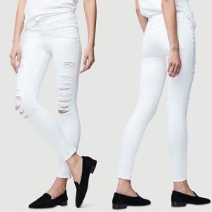 FRAME Le Color Ripped Skinny Jeans | Size 25